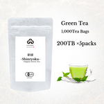 Green Tea Japan Organic Tea bags wholesale　KyotoKismets　Matcha