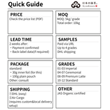 Wholesale  Sample Request 6 grades